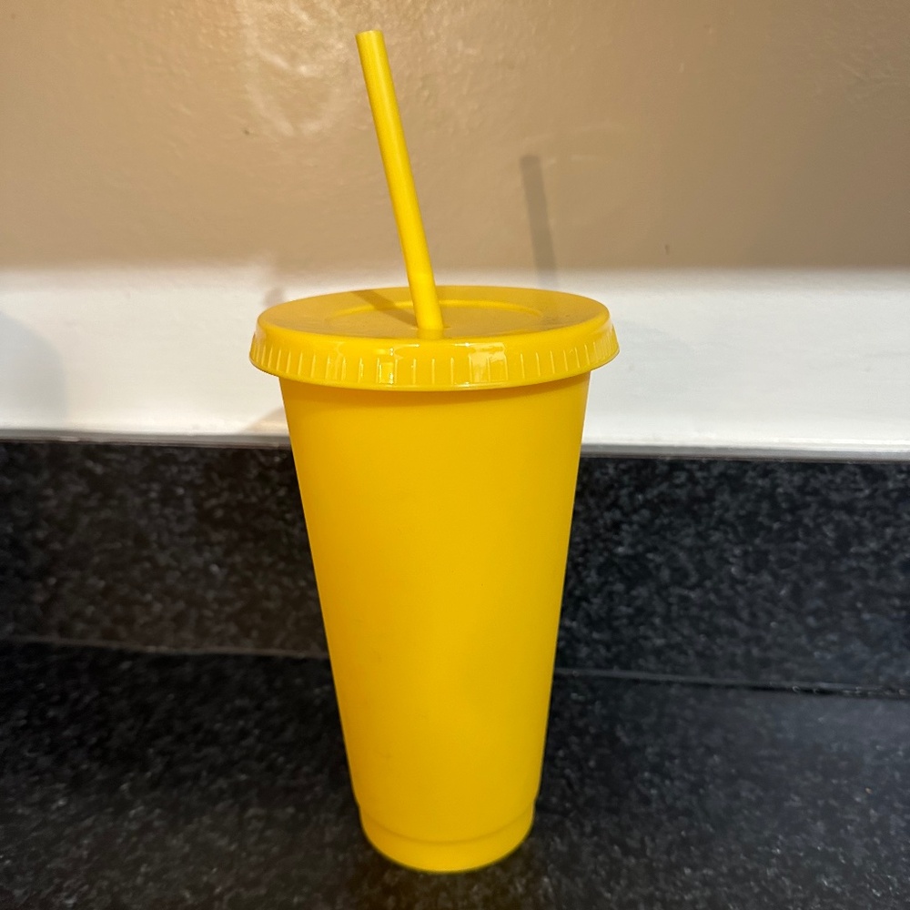 Yellow 20oz Cup